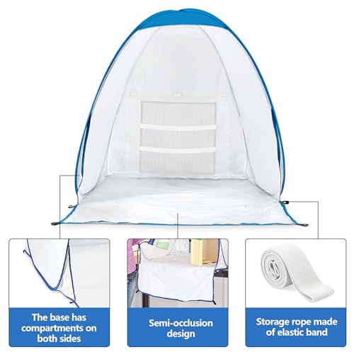 Portable Pop-up Paint Spray Booth Tent with Vents G381417