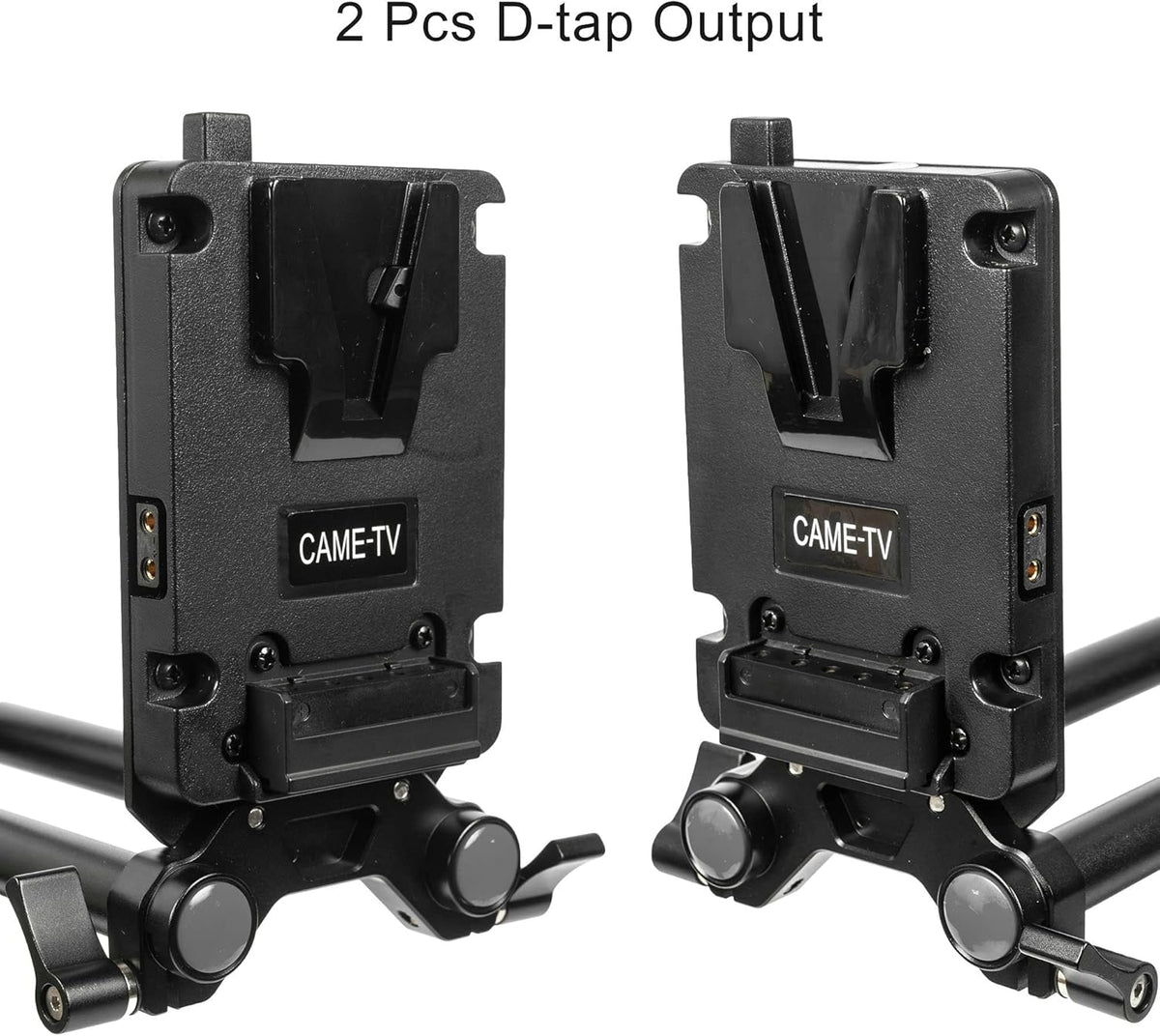 Mini V-Mount Battery Plate with 2 D-tap Outputs O587602