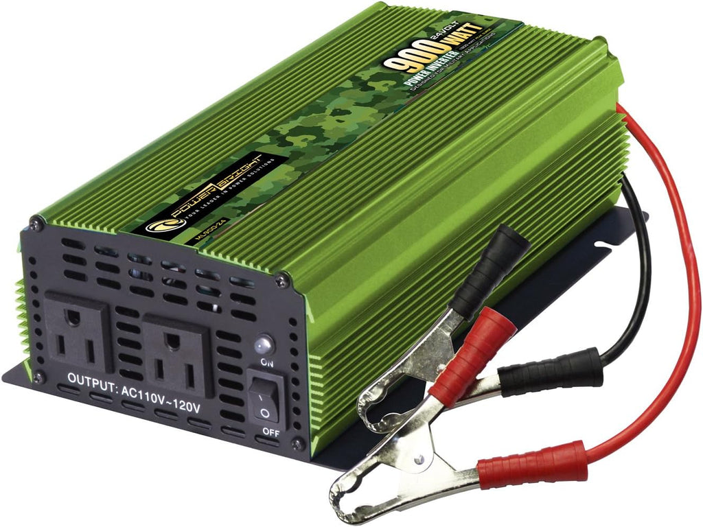 400 Watt 24V Modified Sine Wave Power Inverter with Dual 110V AC Outlets W712
