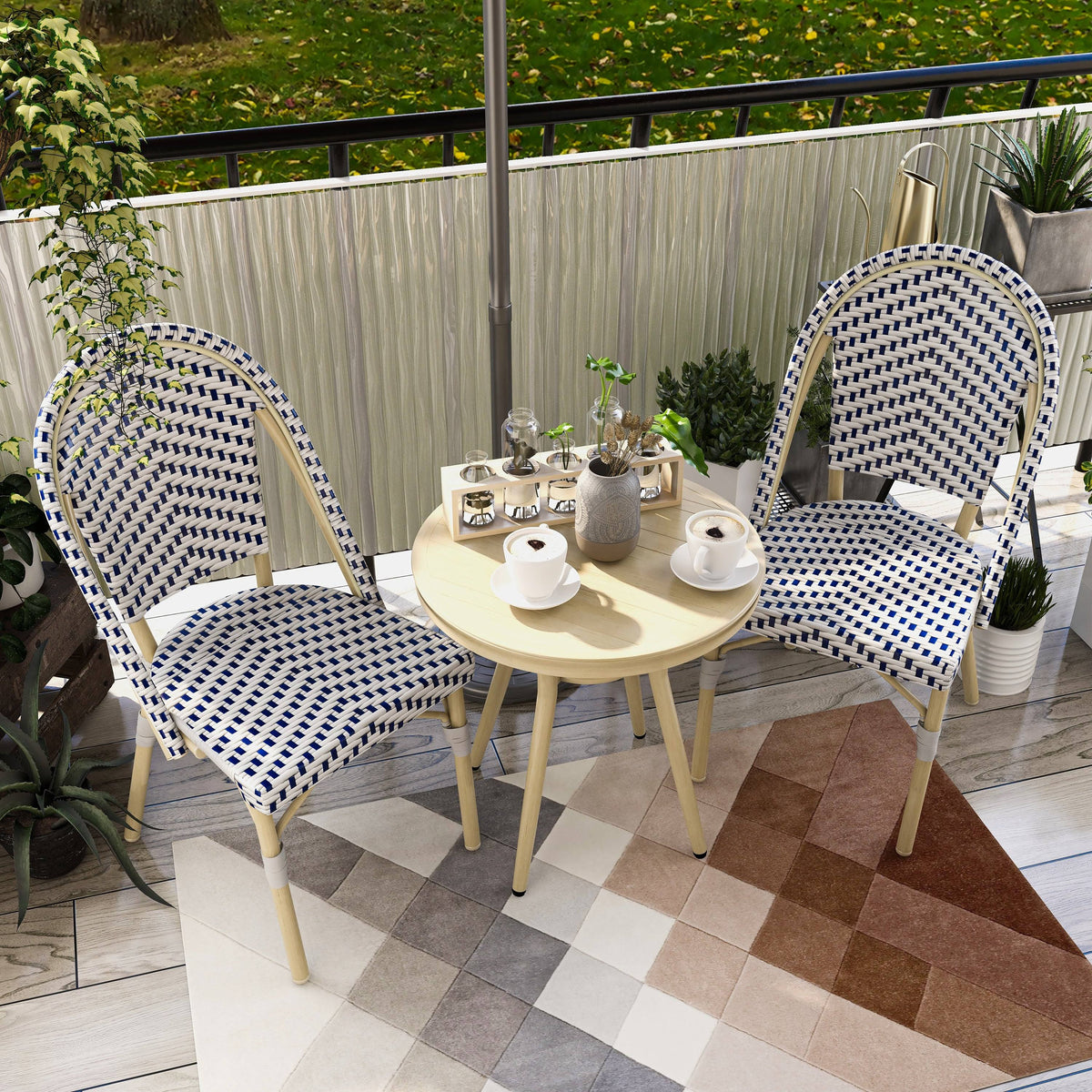 Natural Tone 3-Piece Side Table Set R8900
