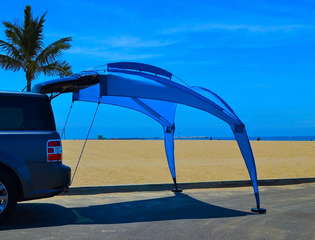 Blue Portable Sunshade Canopy Tent G907926