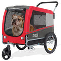 Large Dog Bike Trailer & Stroller for Dogs Up to 78 lbs V409