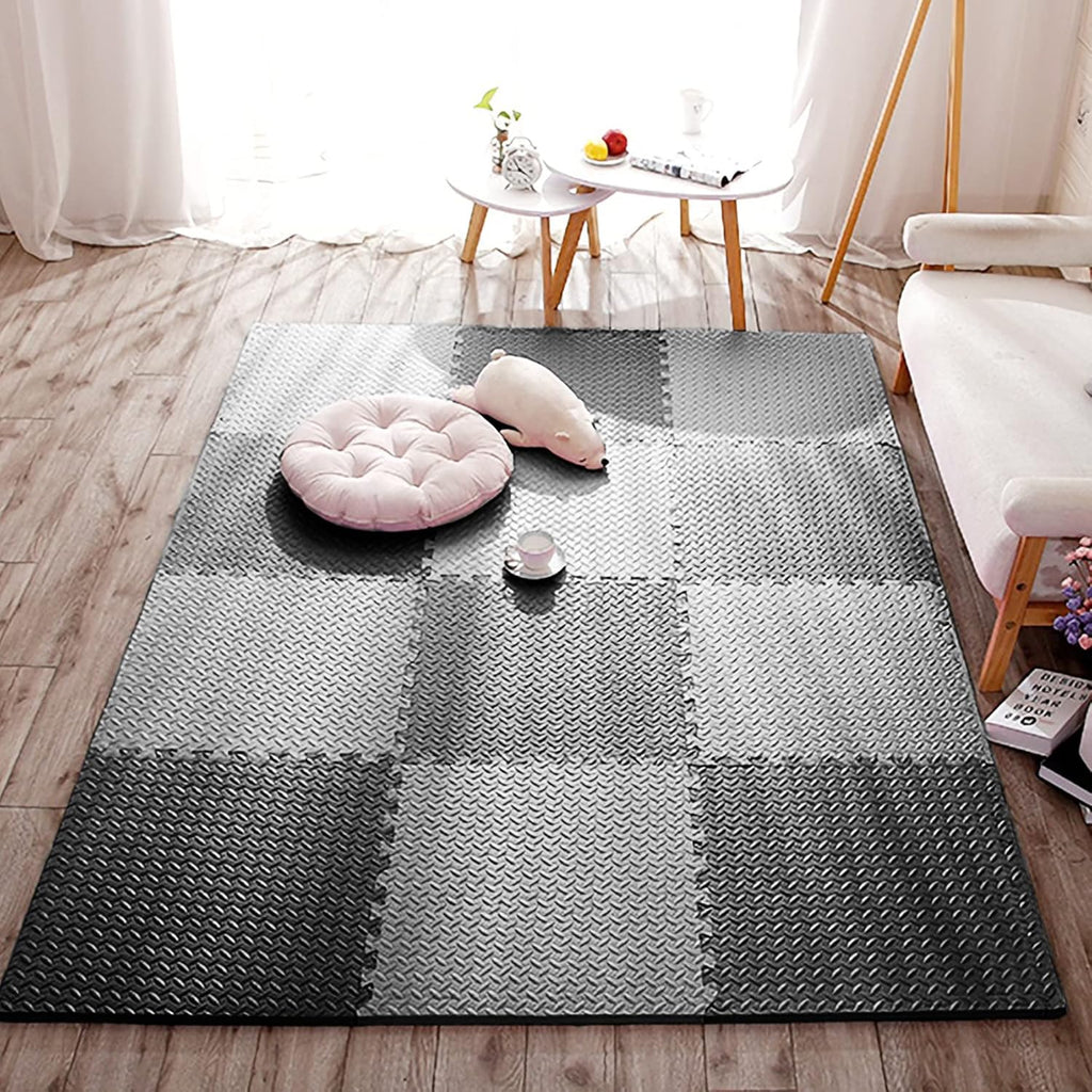1/2 Thick Interlocking Foam Gym Flooring Tiles D4793