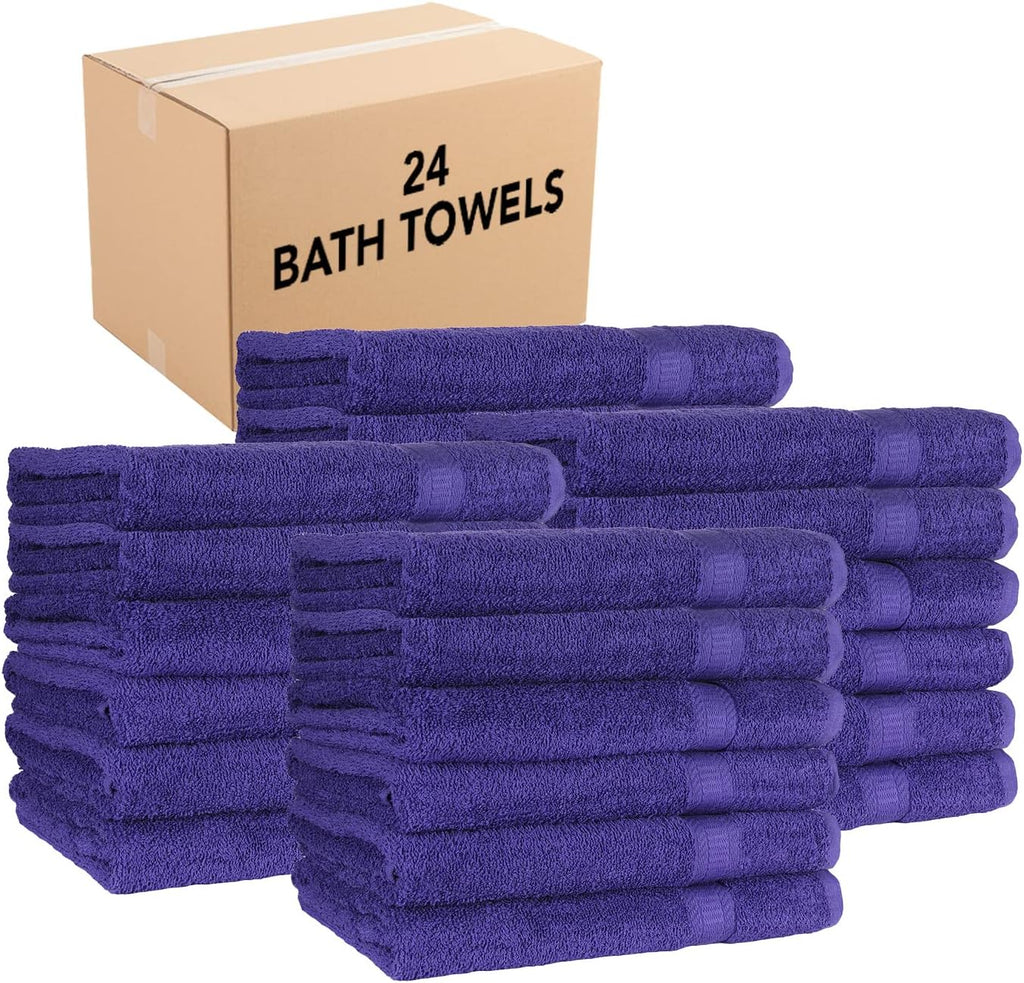 Beige Bath Towels 25x52 24 Pack T900
