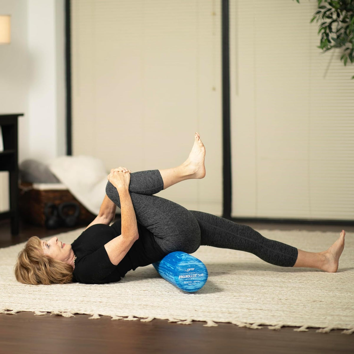 Blue 36" x 6" Soft Density Foam Roller S729