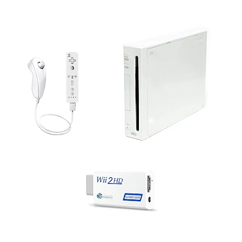 White Wii Console L800