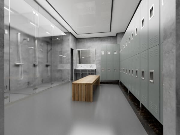 5 Door 72 inch Steel Storage Locker Q544