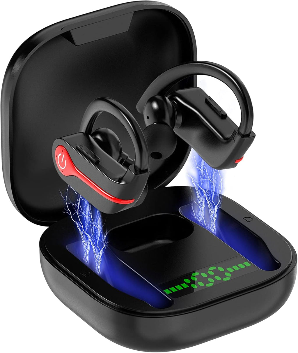 Wireless Bluetooth 5.1 Noise Cancelling Earbuds with Mic IP7 Waterproof Y91944