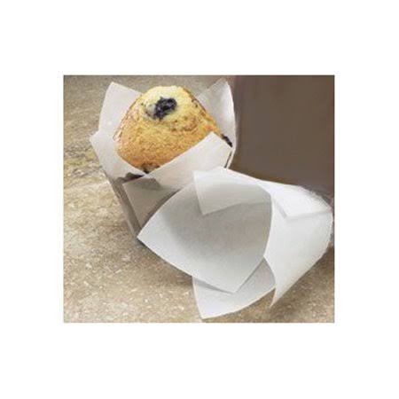 White Tulip Disposable Baking Cup 2 inch to 3-1/2 inch High, Case of 2000 X570