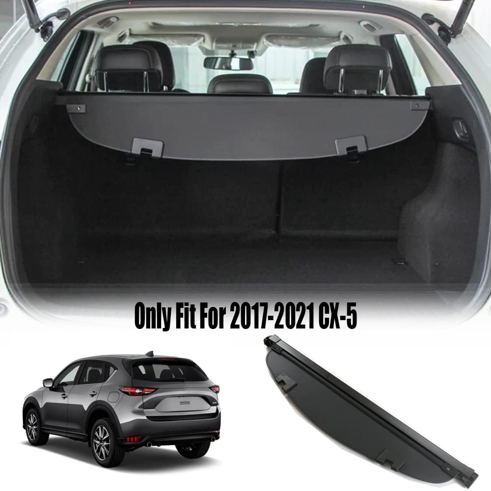 Black Retractable Cargo Cover M9932