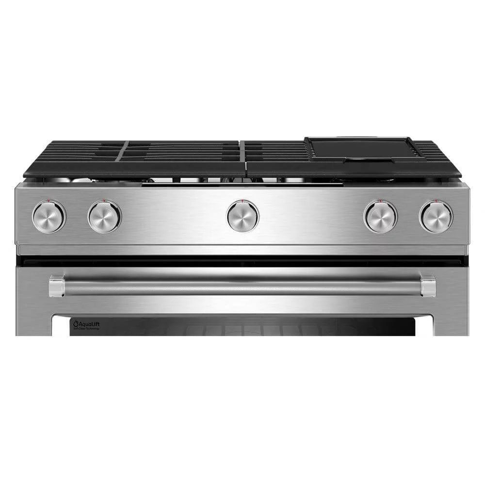 30" Wide 6.5 Cu. Ft. Slide-In Gas Range - Stainless Steel S327722