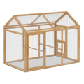 Large Outdoor Chicken Coop with Roosting Rods W478
