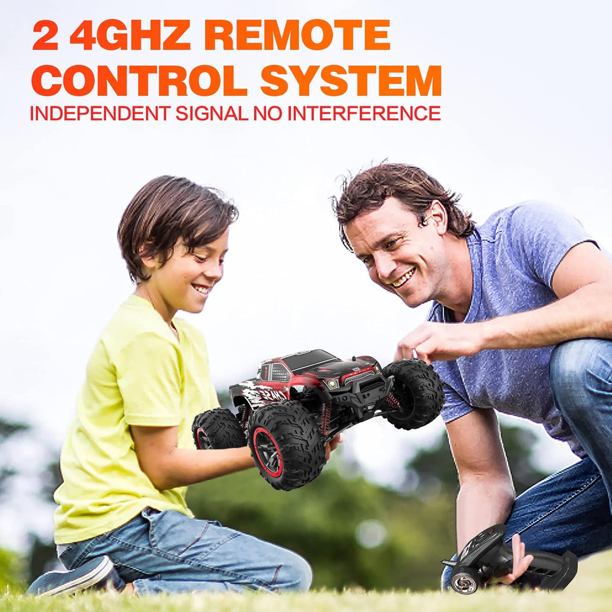 Remote Control Truck 1:10 Scale 4WD Off Road Monster Truck L4595