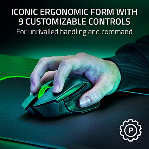 Classic Black Wireless Gaming Mouse R883425