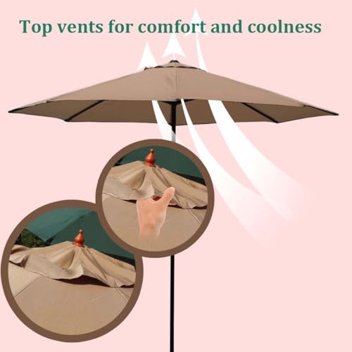 Outdoor Umbrella Replacement Canopy Cover Z259