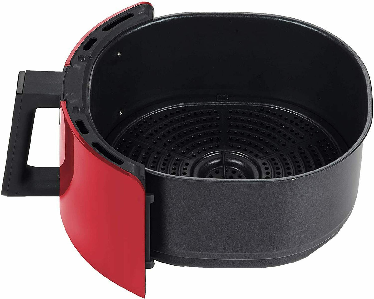 7-Qt. Extra Large Electric Air Fryer with Dehydrator Red E5911