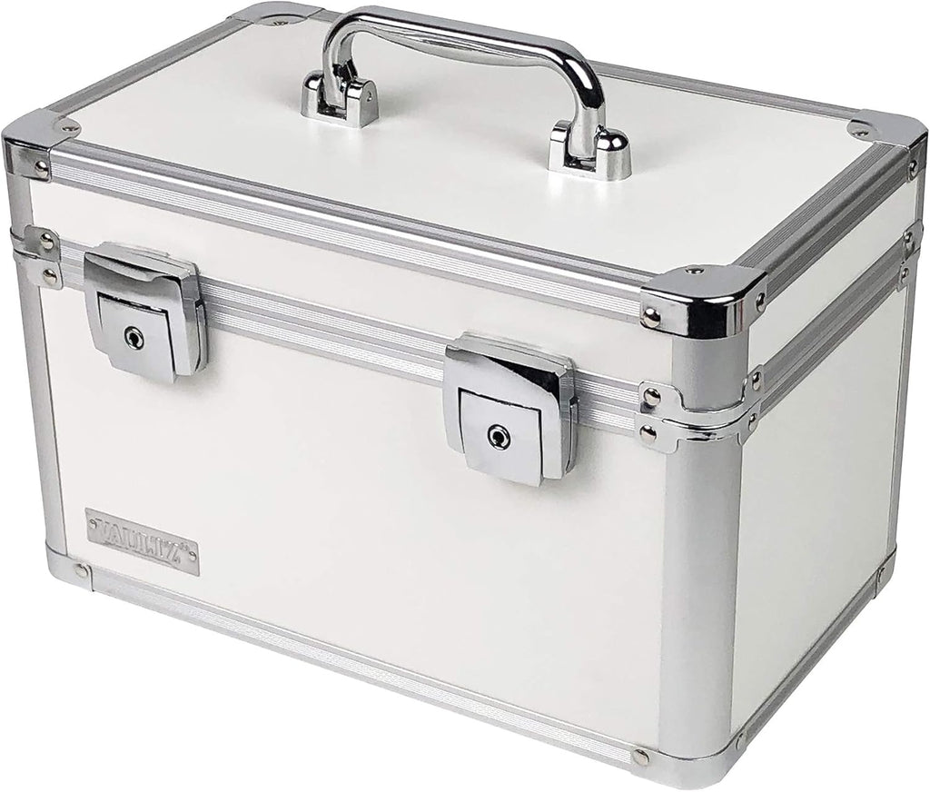 Black Medium Locking Storage Case with Dividers V224848