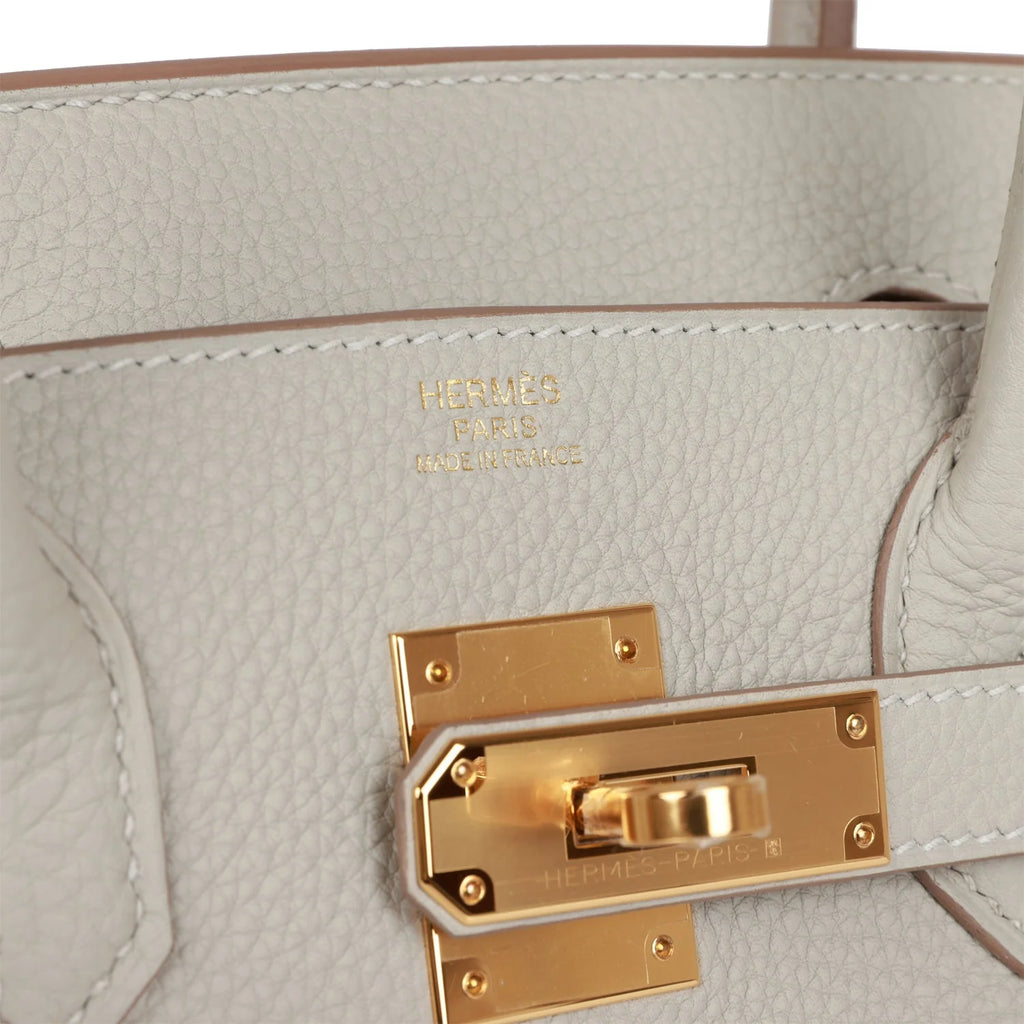 Gris Perle Togo Gold Hardware Birkin 30 N683860