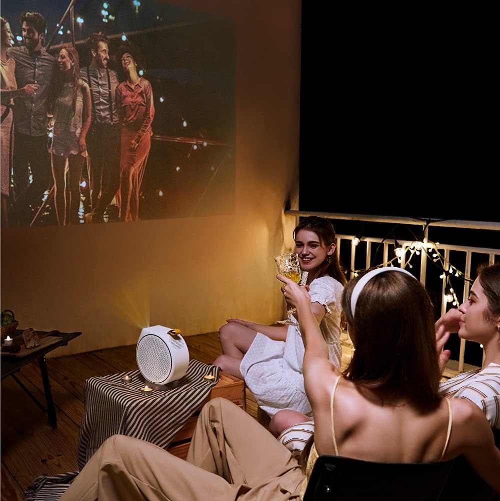 Portable Smart Projector with Bluetooth Speaker M3367