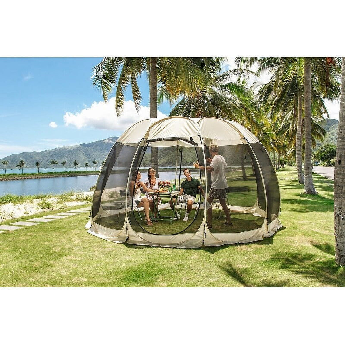 15 x 15 Outdoor Pop Up Screen Tent N524553