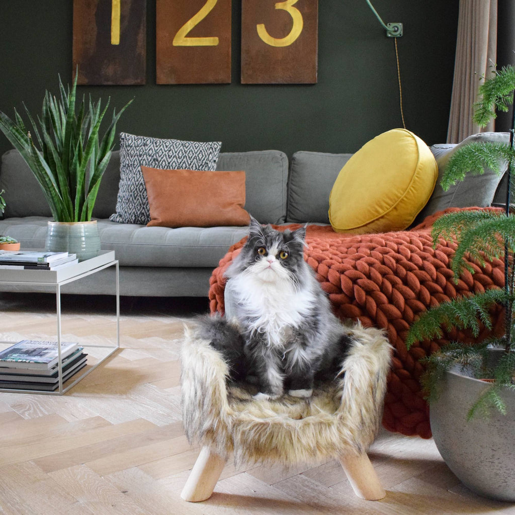 Mocca Nordic Cat Bed O218
