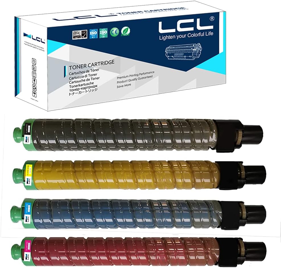 Compatible Toner Cartridge Replacement 4-Pack Black Cyan Magenta Yellow P9122