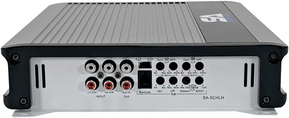 5 Channel 1100 Watt Class D Car Amplifier I79068