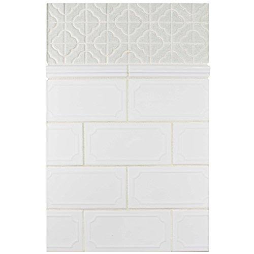 White Porcelain Floor and Wall Tile E823