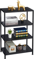 4 Tier Rustic Bookshelf Metal Frame X266524