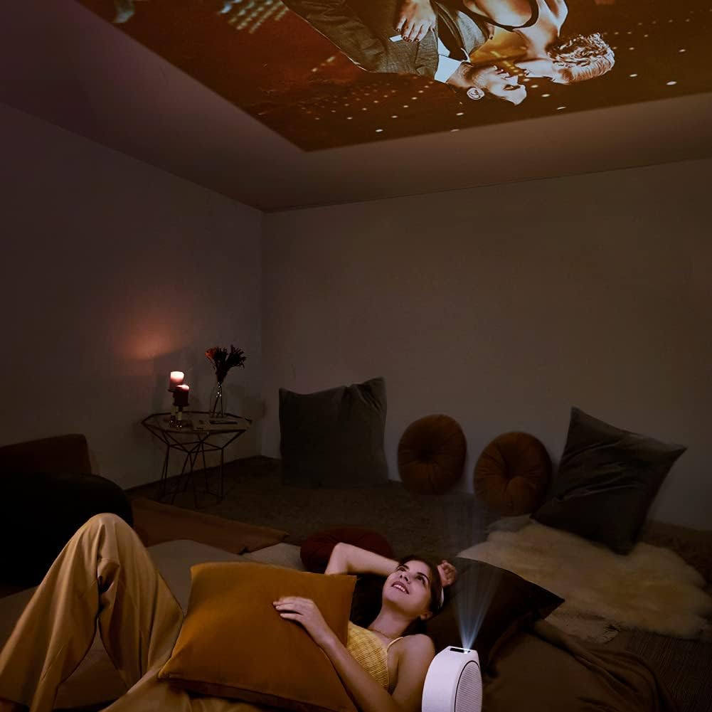 Portable Smart Projector with Bluetooth Speaker M3367