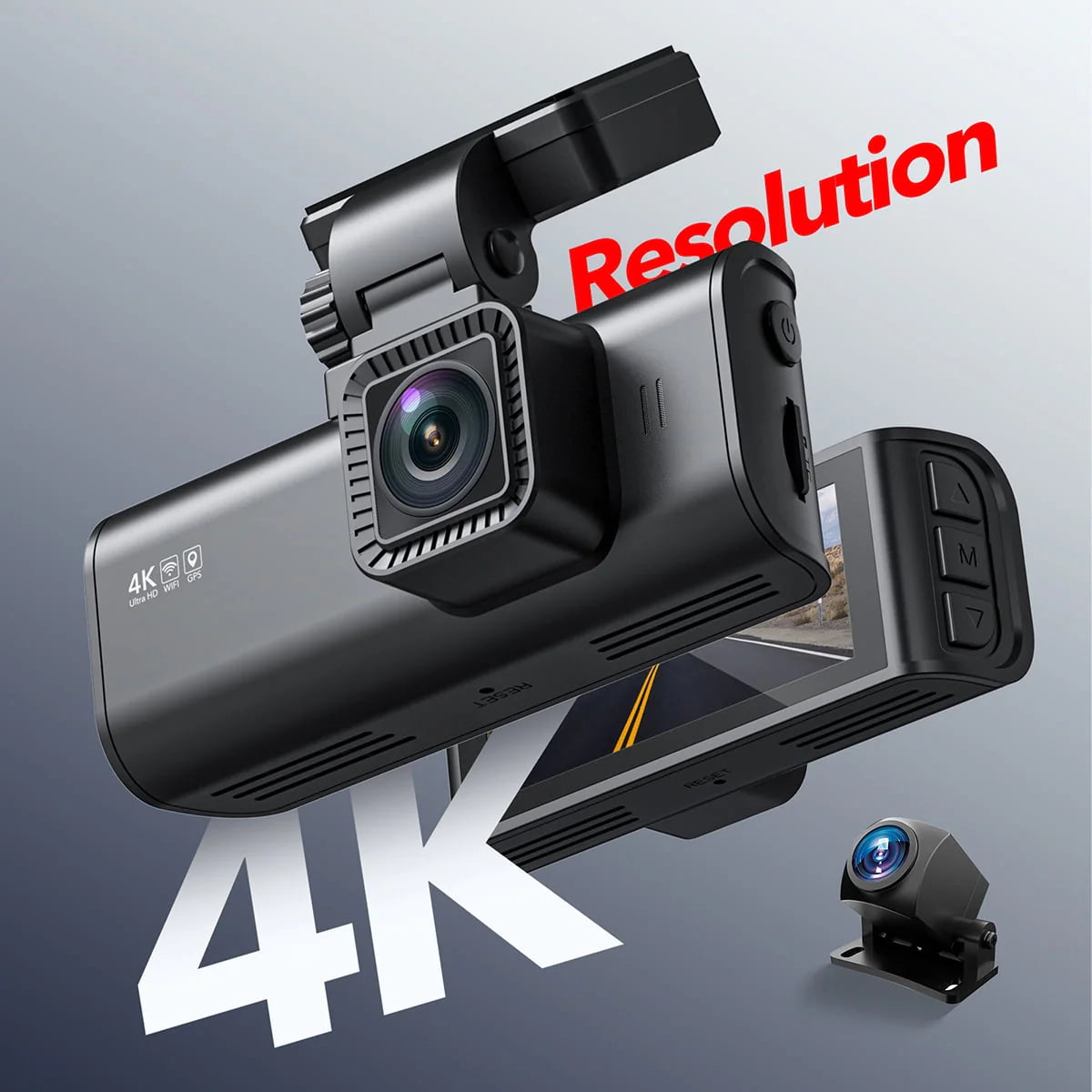 4K Dash Cam with WiFi GPS Night Vision X24259