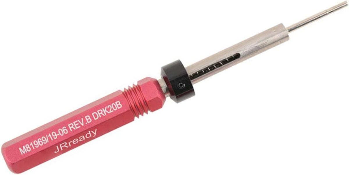 Installing Tool Removal Tool for Solid Contacts in Electronic Connector Pack of 2 J1366