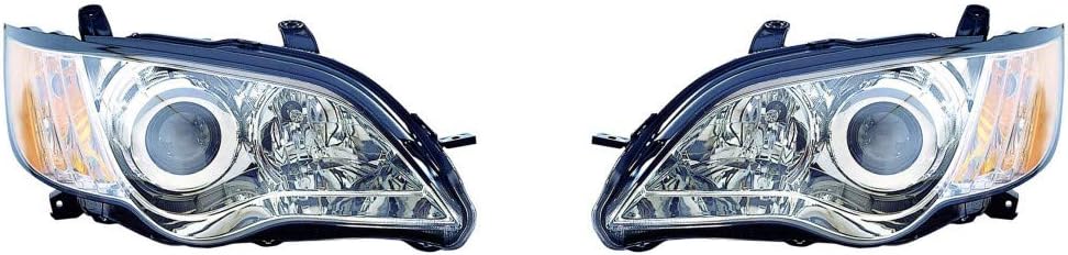 Subaru Legacy Headlight Assembly 2008 2009 Driver Side N677