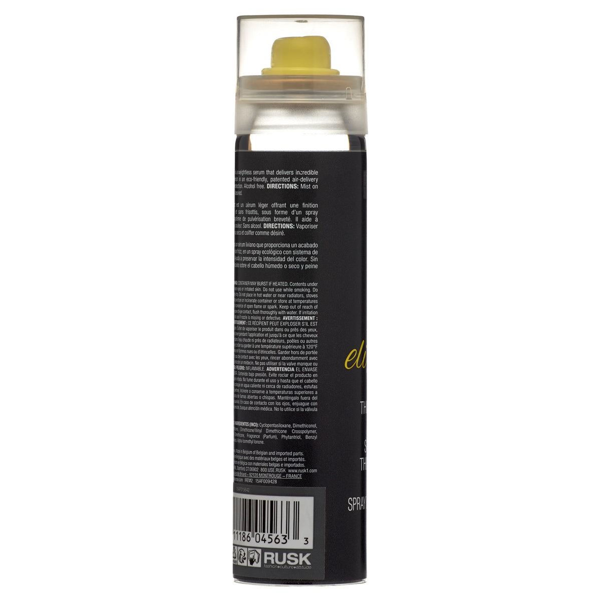 Rusk Elixir Mist Hairspray 2.5 Oz T88136