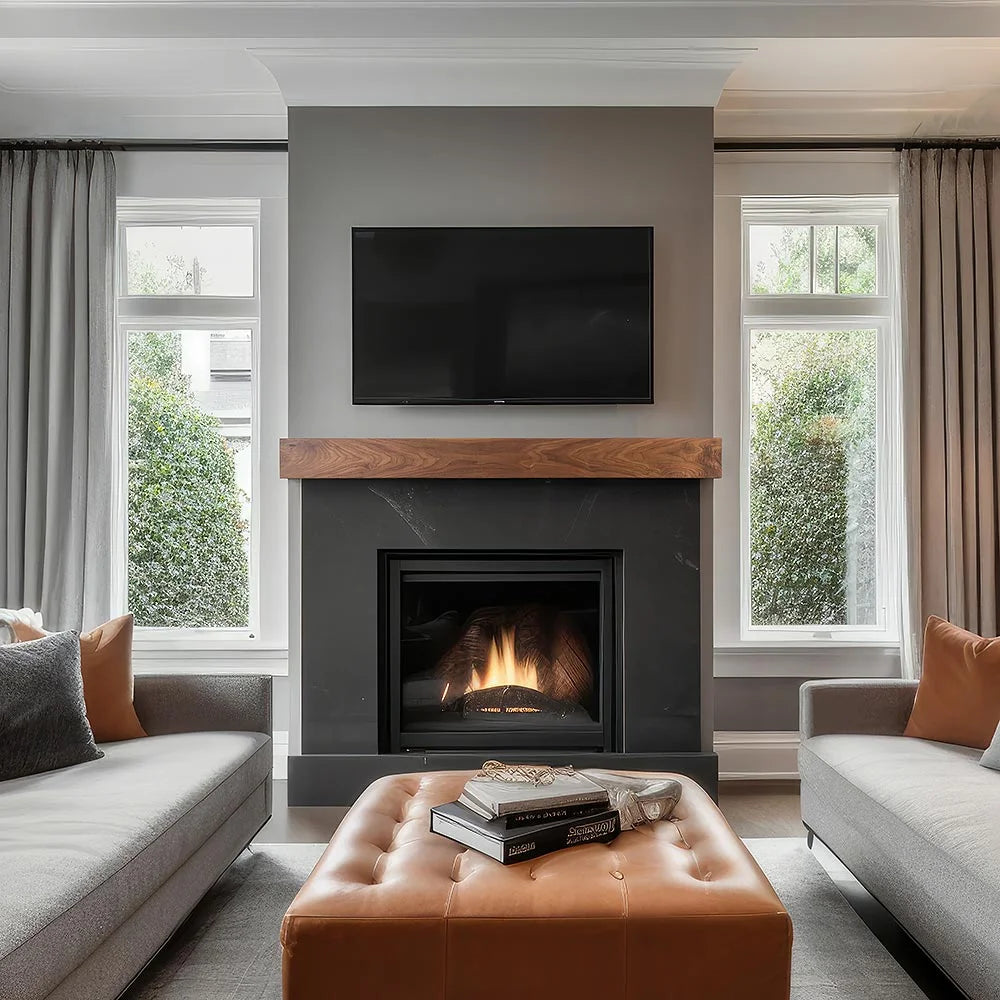 72 inch Unfinished Fireplace Mantel Shelf N912