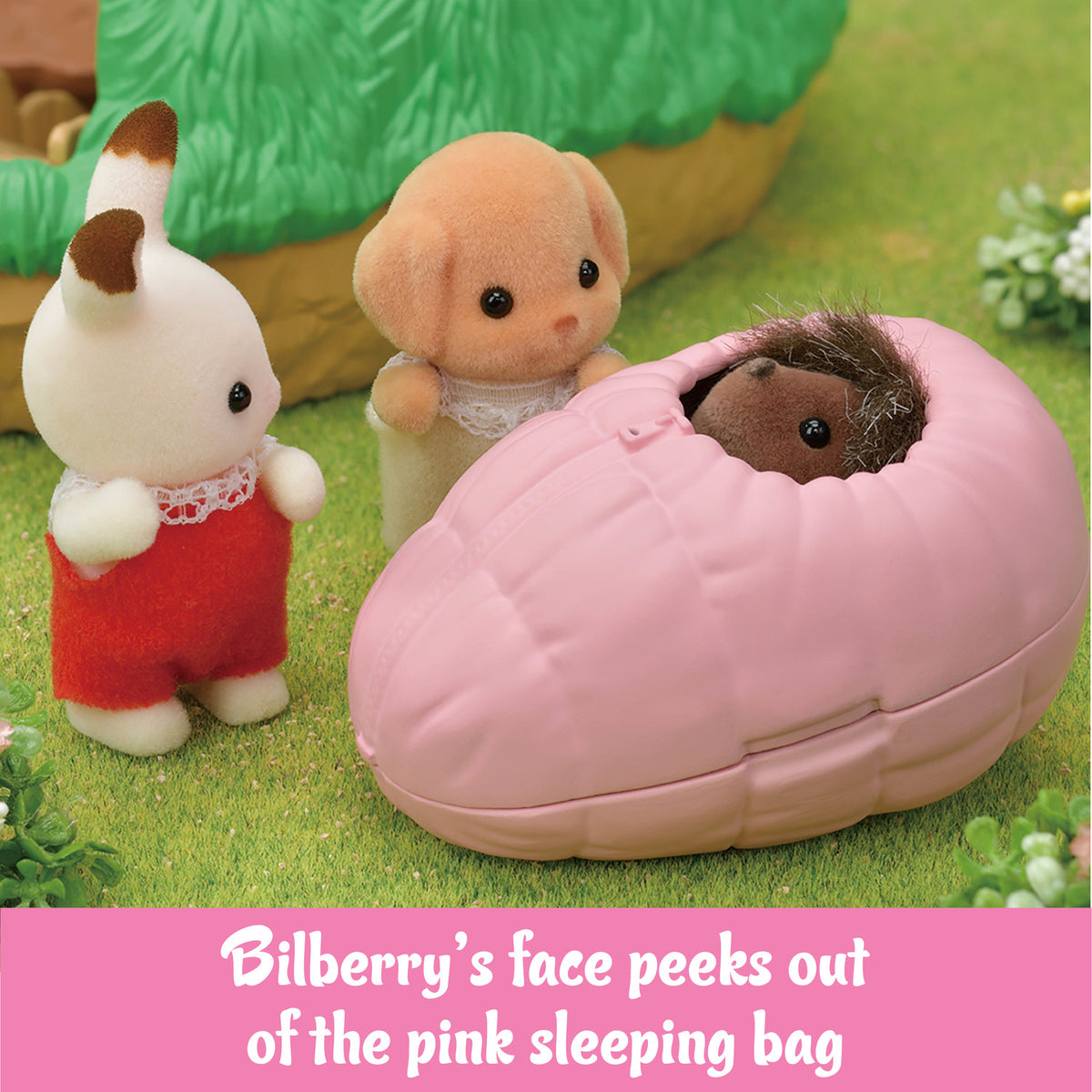 Baby Hedgehog Hideout Dollhouse Playset B9527