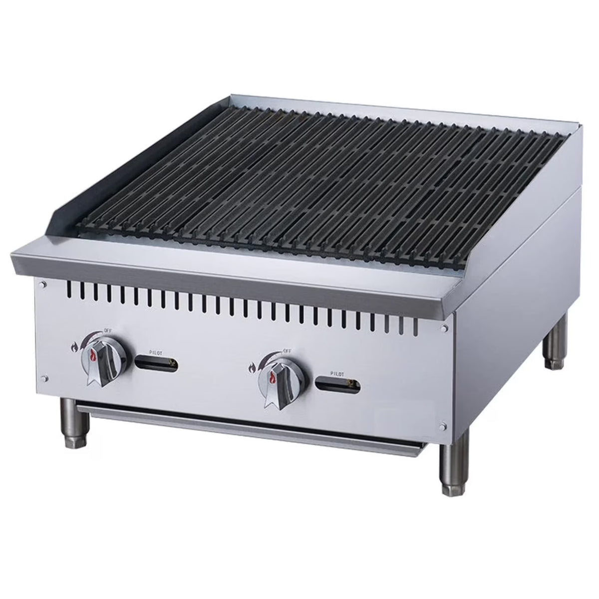 24 NG/LP Gas Countertop Charbroiler Z91242