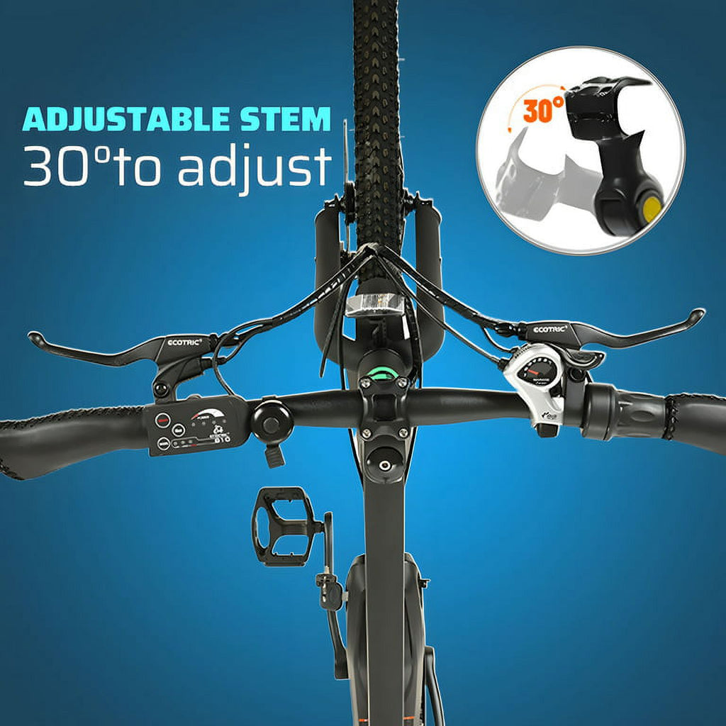 Black 26 In. 36 V 350 W 12.5 AH 7 Speed Electric Bike I670