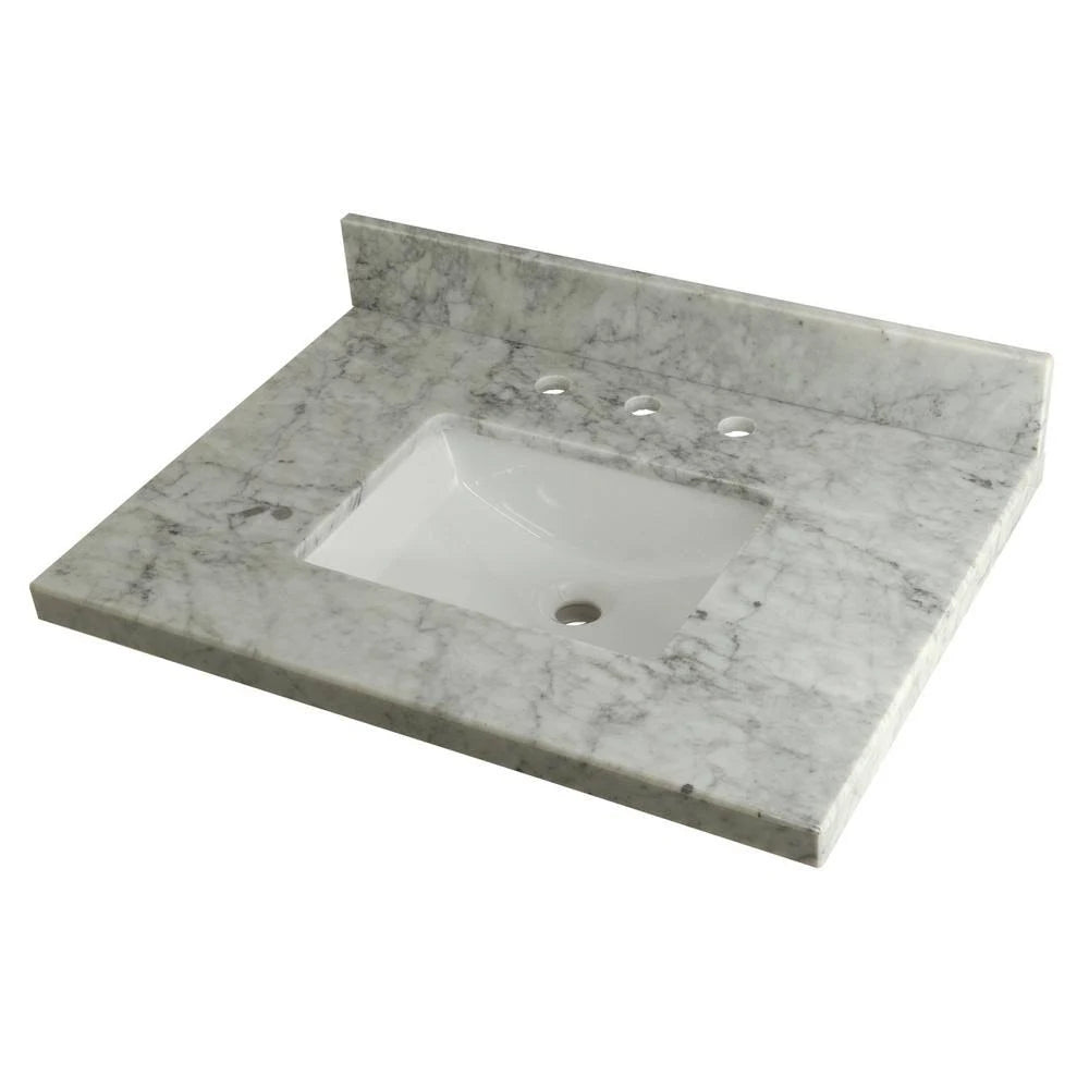 Marble Vanity Top with White Sink U683