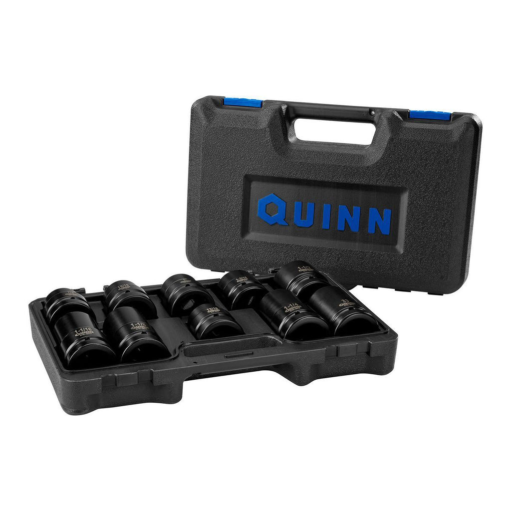 1 in. Drive SAE and Metric Impact Set, 10-Piece I849137