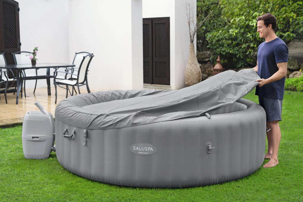 6-8 Person Inflatable Hot Tub Spa X81444
