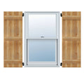 Rough Sawn W Board-n-Batten Shutters V6562