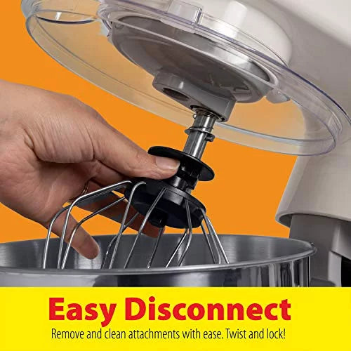 550W 8-Speed Kitchen Stand Mixer with Stainless Steel Bowl S327147