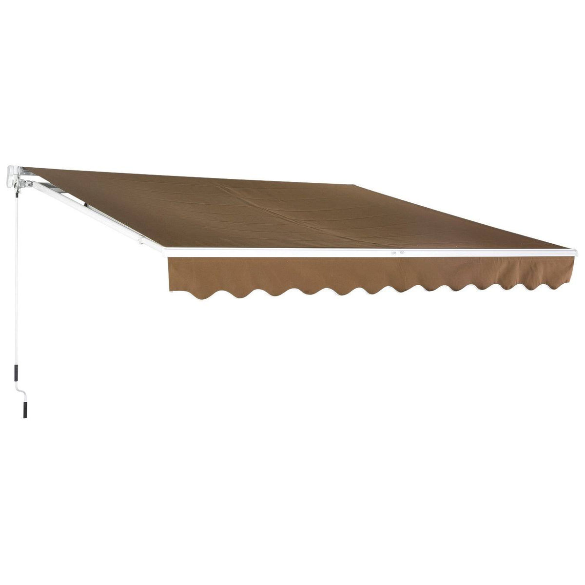13 x 8 Manual Retractable Patio Awning G79642