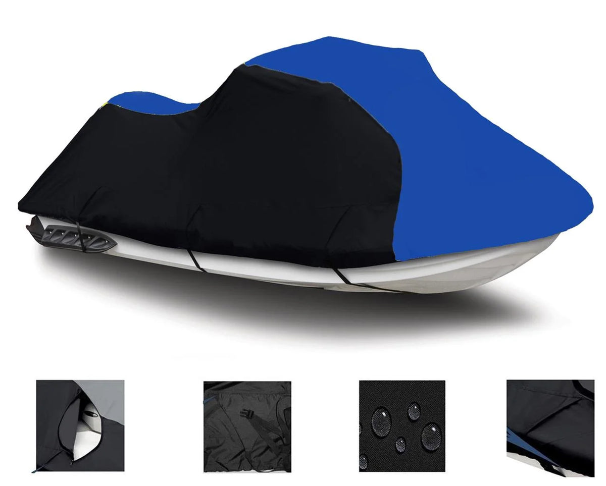 Heavy-Duty Trailerable Jet Ski PWC Cover 2 Seater R9807