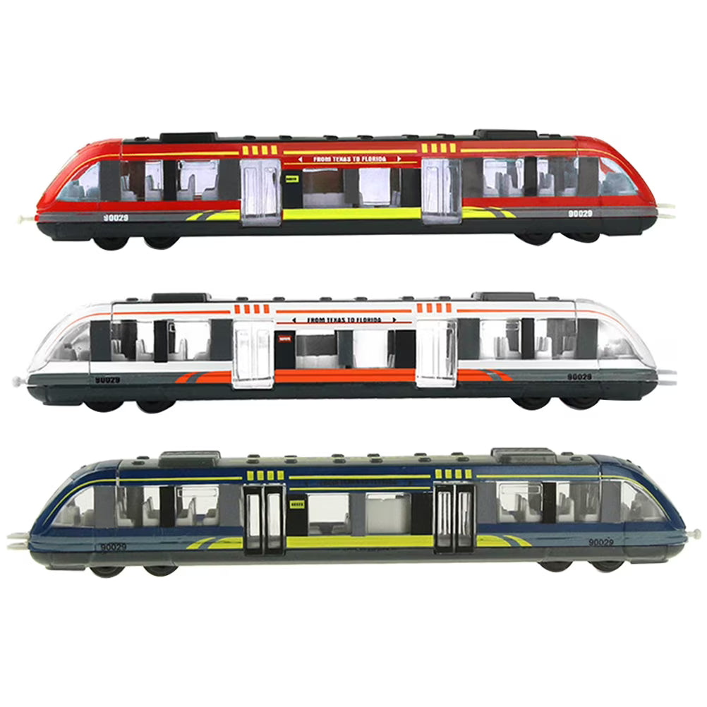 3pcs Simulation Electric Train Toy M8974