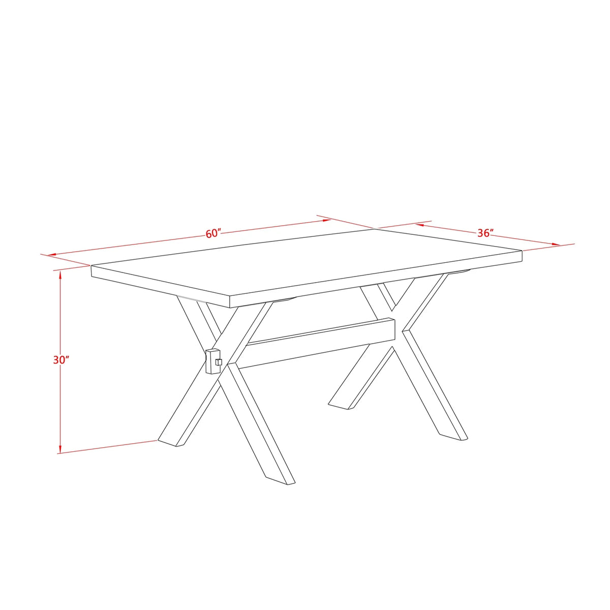 6-Pc Dining Table Set with Bench and Parson Chairs F561951