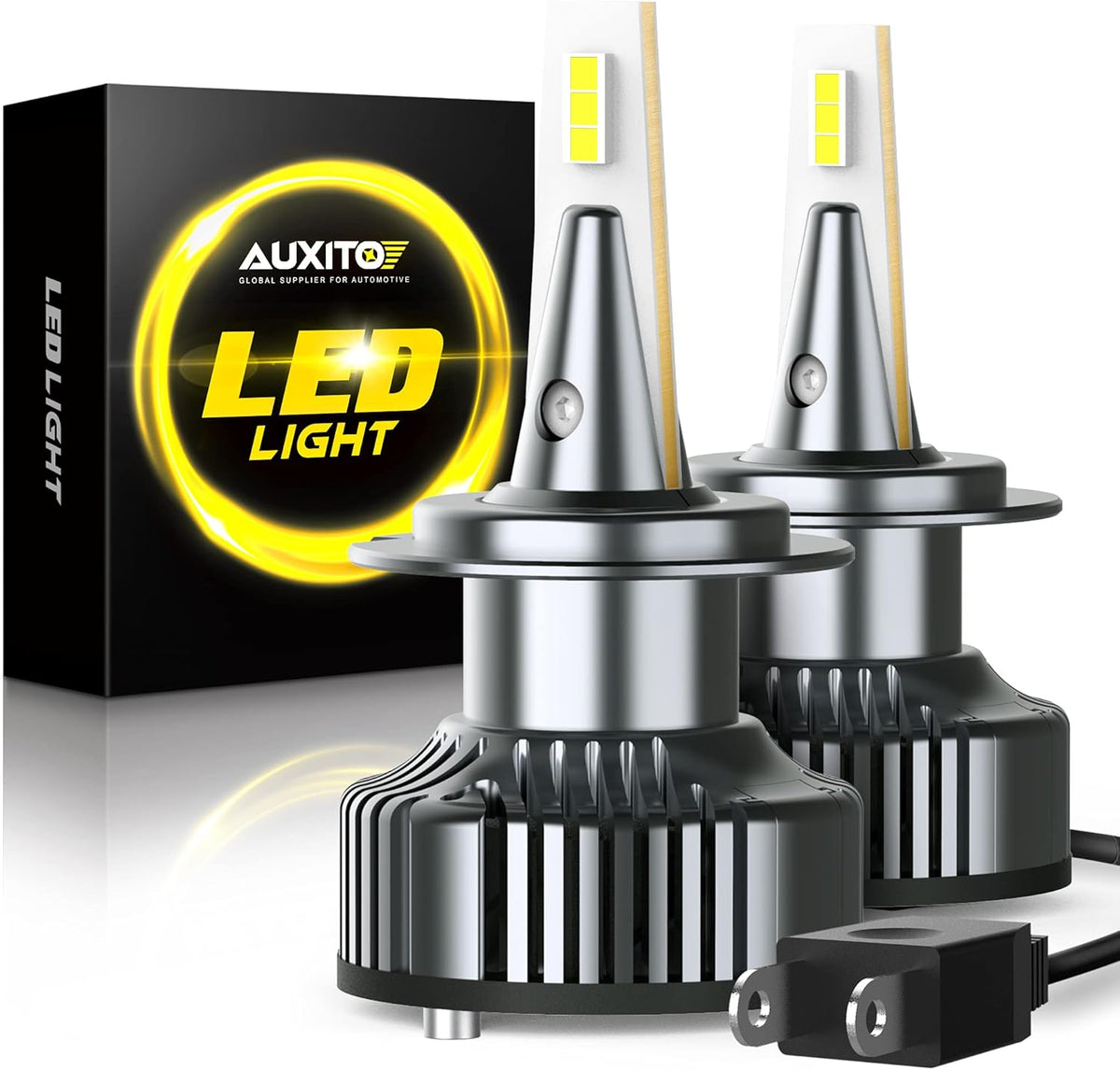 H7 LED Headlight Bulbs 2 Pack Q8638