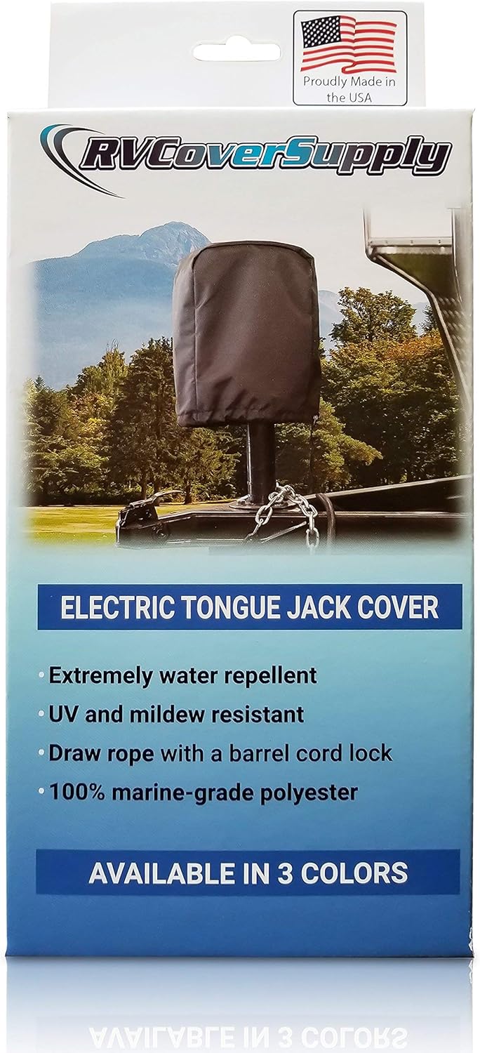 Tan Pack of 2 Electric Tongue Jack Cover Q581765
