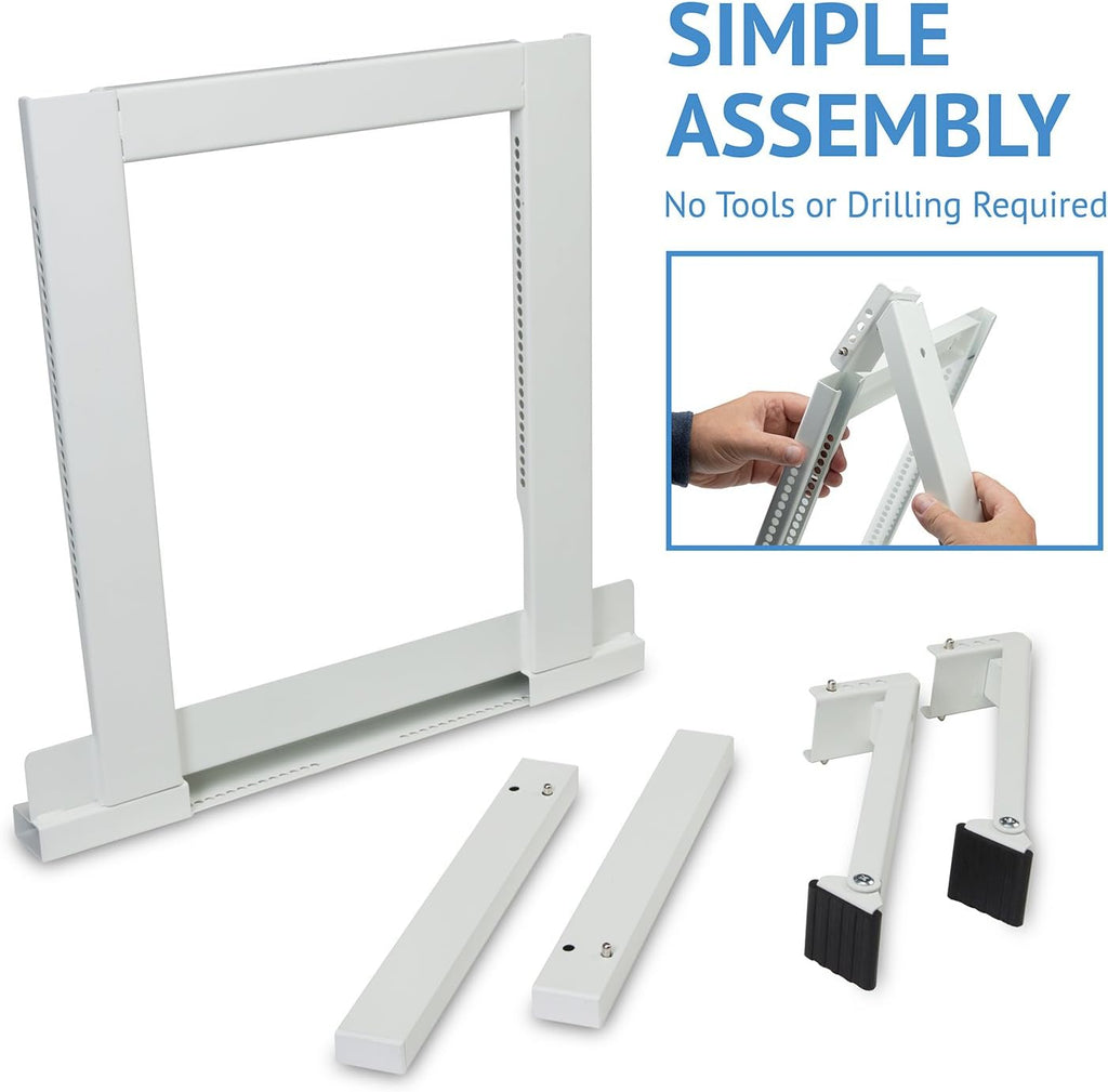 Window Air Conditioner Mounting Support Bracket, Heavy Duty Steel, Pack of 2 G892542